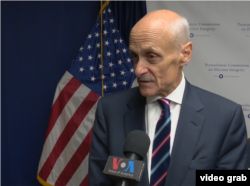 Former U.S. Homeland Security Secretary Michael Chertoff is co-chair of the Transatlantic Commission on Election Integrity.