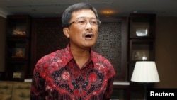 FILE - Rudi Rubiandini, head of Indonesian energy regulator SKKMigas, March 6, 2013. 