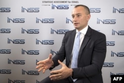Nickolay Mladenov, UN Special Coordinator for the Middle East Peace Process, speaks during an interview on Jan. 30, 2018 in the Israeli city of Tel Aviv.