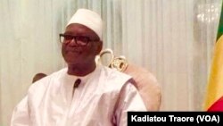 Ibrahim Boubacar Keïta"IBK", Président sortant du Mali et candidat à sa propre succession. 