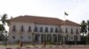 FILE - The Presidential Palace, the residence of the President of Guinea-Bissau, is pictured on May 9, 2017, in Bissau. 