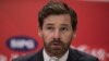 Andre Villas-Boas, the newly announced football coach for Shanghai SIPG, speaks during a press conference in Shanghai on November 4, 2016. - Former Chelsea and Spurs boss Andre Villas-Boas was unveiled as the new coach of Shanghai SIPG on November 4, repl