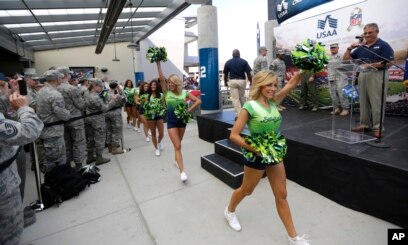 NFL, USAA go camo for military appreciation