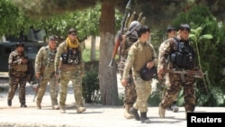 Афганские силы безопасности в провинции Кундуз, Афганистан, 22 июня 2021 года 