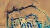 Satellite image of a camp in Darfur