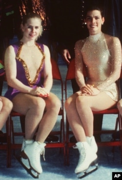 Tonya Harding and Nancy Kerrigan