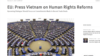 Tư liệu: HRW kêu gọi EU gây sức ép để Việt Nam cải cách nhân quyền, ngày 18/02/2020. Photo HRW