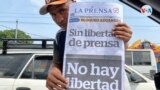 Nicaragua se ha convertido en uno de los países que no tiene un periódico impreso, tras el cierre de los principales medios de comunicación. Foto archivo VOA.
