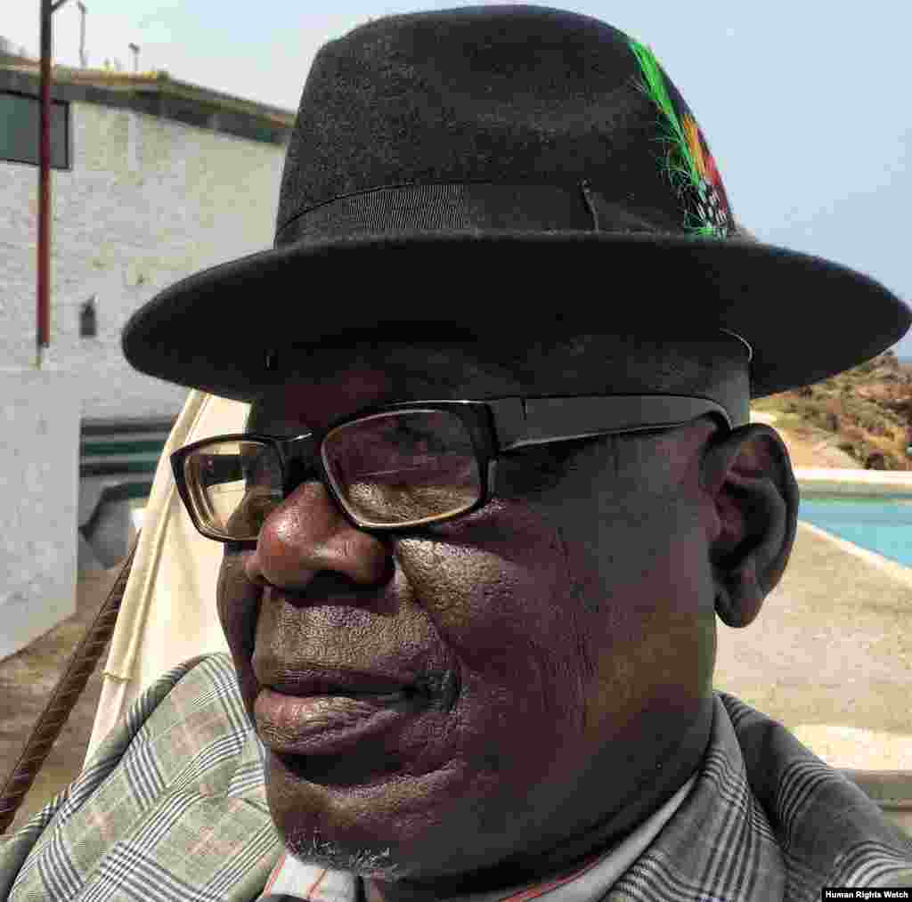 Souleymane Guengueng watched dozens of fellow cellmates die from torture and disease during three years in Habré’s prisons. Guengueng took an oath that if he ever got out of jail alive, he would bring his tormentors to justice.