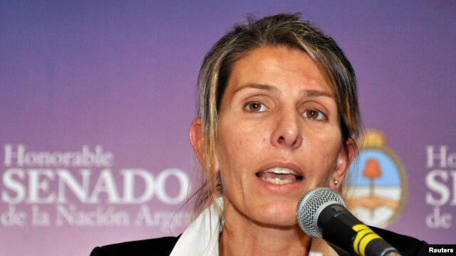 La jueza Sandra Arroyo Salgado, exesposa del fiscal Alberto Nisman.