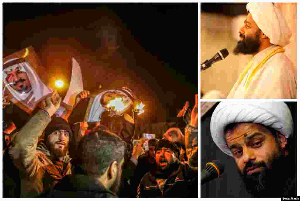  وزارت کشور می‌گوید "لیدر" مهاجمان به سفارت عربستان را دستگیر کرده است. نام این فرد اعلام نشده اما این مقام وزارت کشور به نشانه‌هایی اشاره کرده که می‌توان دریافت فرد مورد نظر "حسن کُرد میهن"، یک روحانی فعال سیاسی است. حسن کُرد میهن که در انتخابات ریاست جمهوری ۱۳۹۲ از حامیان پرشور محمدباقر قالیباف بود، مدیریت "حوزه علمیه امام محمد باقر" تهران و یک به نام "بهشت" را در تهران برعهده دارد. او که روضه‌خوانی‌هایش را با شور و هیجان خاصی برگزار می‌کند در مراسم متعددی با عبدالرضا هلالی و سعید حدادیان، دو مداح معروف و تندرو دیده شده است. روضه‌خوانی مراسم ترحیم مادر سعید حدادیان را نیز او برعهده داشت. هوادارانش در فضای مجازی او را مهندس مکانیک معرفی کرده‌اند. او پس از حمله به سفارت عربستان به طور علنی از این اقدام دفاع کرد و آن را به نفع جمهوری اسلامی دانست.
