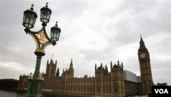 Gedung Parlemen Inggris, The Palace of Westminster.