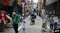 Suasana di salah satu sudut kota Tokyo, 4 Mei 2020. (Foto: dok).