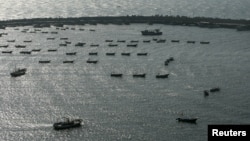 A general view of the Gaza Seaport, March 30, 2011