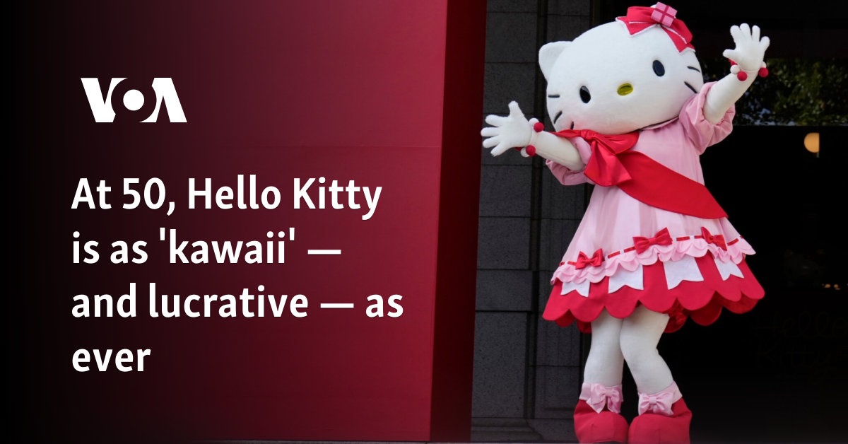 At 50, Hello Kitty is as ‘kawaii’ — and lucrative — as ever