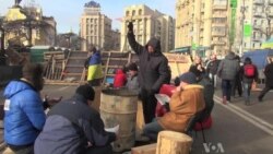 Ukraine's Protesters Prepare for Long Haul