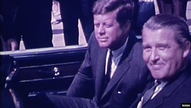 Президент Джон Кеннеди и Браун фон Вернер