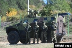 Pripadnici Vojske Srbije u blizini administrativne linije sa Kosovom, Srbija, 26. septembra 2021. (Foto: Ministarstvo odbrane Srbije)