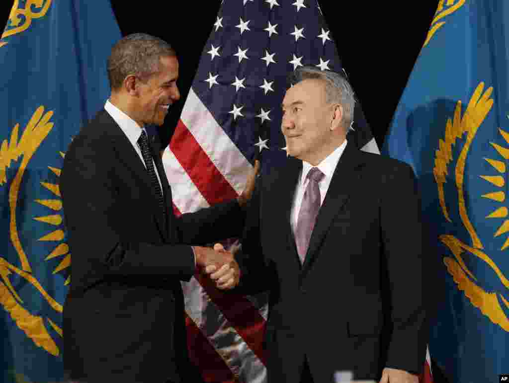 جمعرات کو صدر اوباما نے دنیا کے رہنماؤں سے کئی ملاقاتیں کیں۔