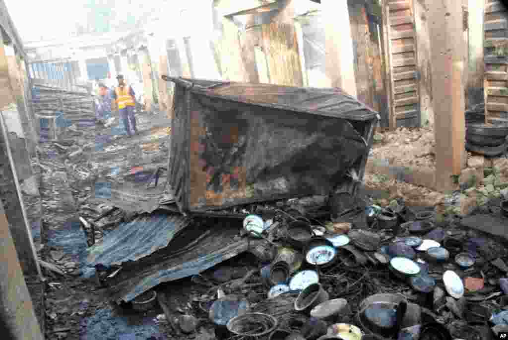Une explosion a eu lieu ans un marché de Bauchi.