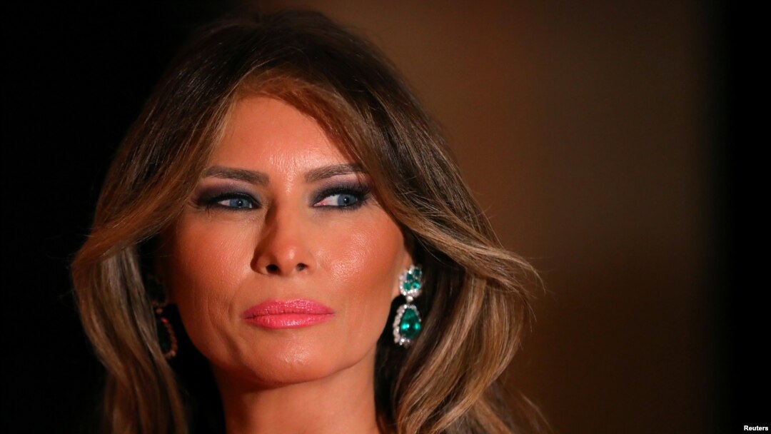 Đệ nhất phu nhân Mỹ Melania Trump tham dự lễ trao giải.