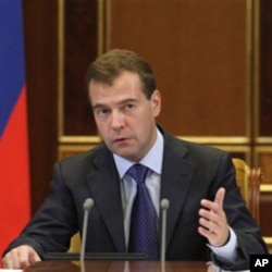 Russian President Dmitri Medvedev (file)