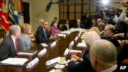 صدر اوباما کی انشورنس اداروں کے سربراہوں سے ملاقات