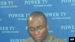 Suspended Information Minister Laurence Bropleh of Liberia