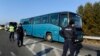 Migrants Stranded at Macedonia Border Put on Buses for Athens