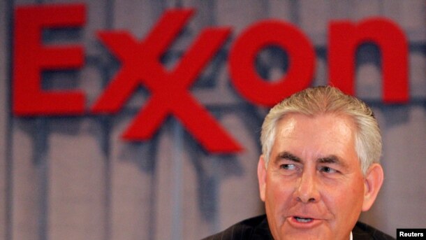 «ExxonMobil» ընկերության գործադիր տնօրեն Ռեքս Թիլլերսոն