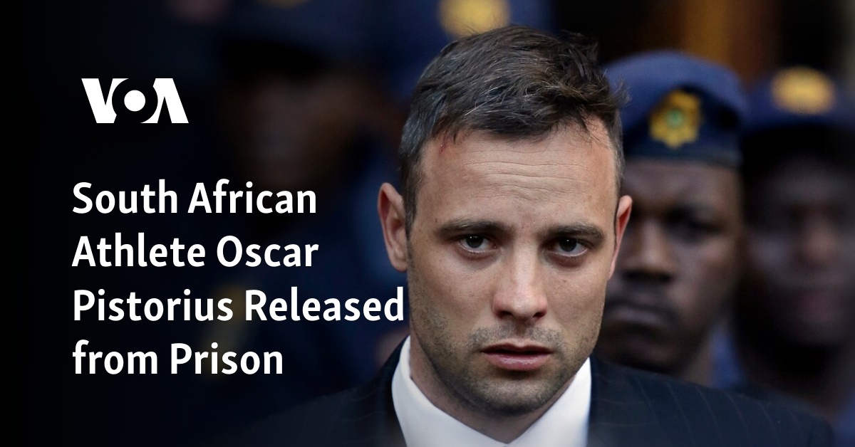 South African Athlete Oscar Pistorius Released from Prison