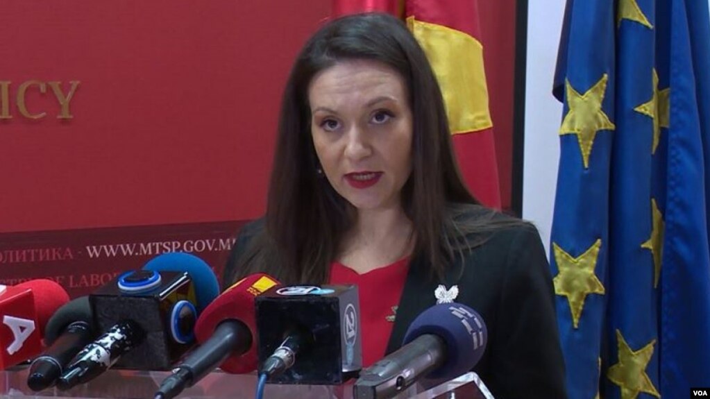 Shkup, shkarkohet Ministrja e Punës dhe Çështjeve Sociale