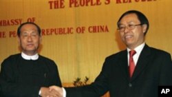 ဒုသမၼတ ဦးတင္ေအာင္ျမင့္ဦး တ႐ုတ္ႏုိင္ငံေရာက္