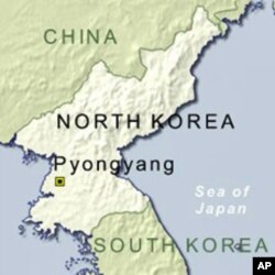 Map of Pyongyang, North Korea