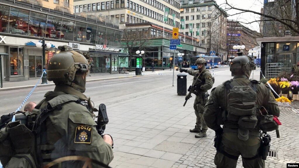 Stokholm: Autoritetet arrestojnë një të dyshuar për sulmin