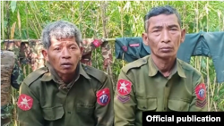 ဖမ်းဆီးခံ တပ်ကြပ်ဦးဇော်ဇော်နှင့် တပ်ကြဦးမောင်ထွေးတို့ ၂ ယောက်ကို AA ပြန်လွှတ်
(Arakan army)