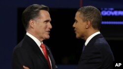 Перші теледебати Обами та Ромні