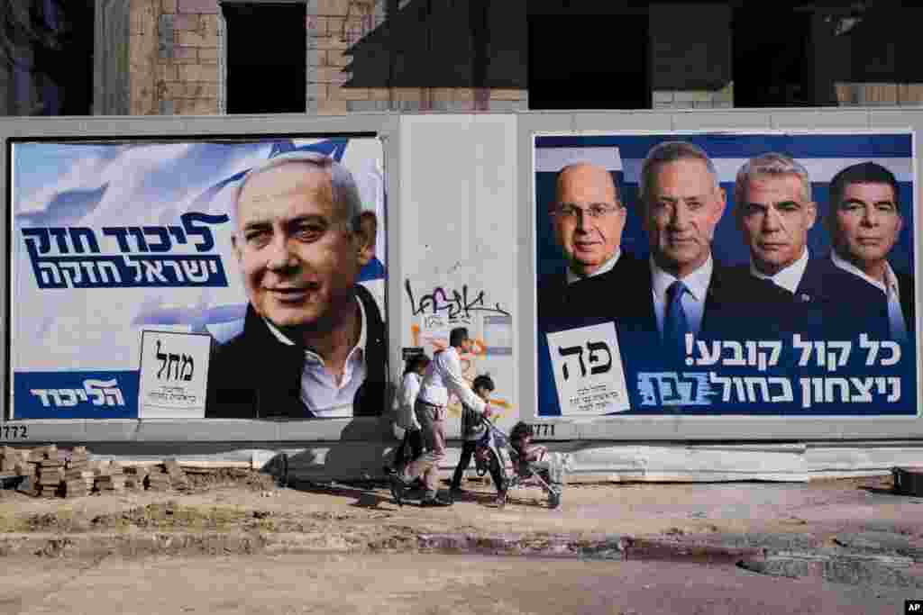 تنها شش روز تا برگزاری انتخابات در اسرائیل باقیمانده است و رقابت اصلی بین حزب حامی بنیامین نتانیاهو و حزب حامی بنی گانتز است.&nbsp;