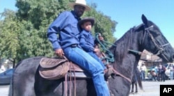 Many parade participants believe they are descended from Black cowboys, who became cattle herders, cooks, ranchers and rodeo riders in the Old West.