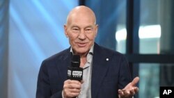 Patrick Stewart se hizo famoso al interpretar al capitán de Star Trek, Jean-Luc Picard.