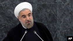 Le président Hassan Rouhani à l'ONU