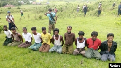 At Site of Rohingya Massacre Burmese Villagers Wary of Press