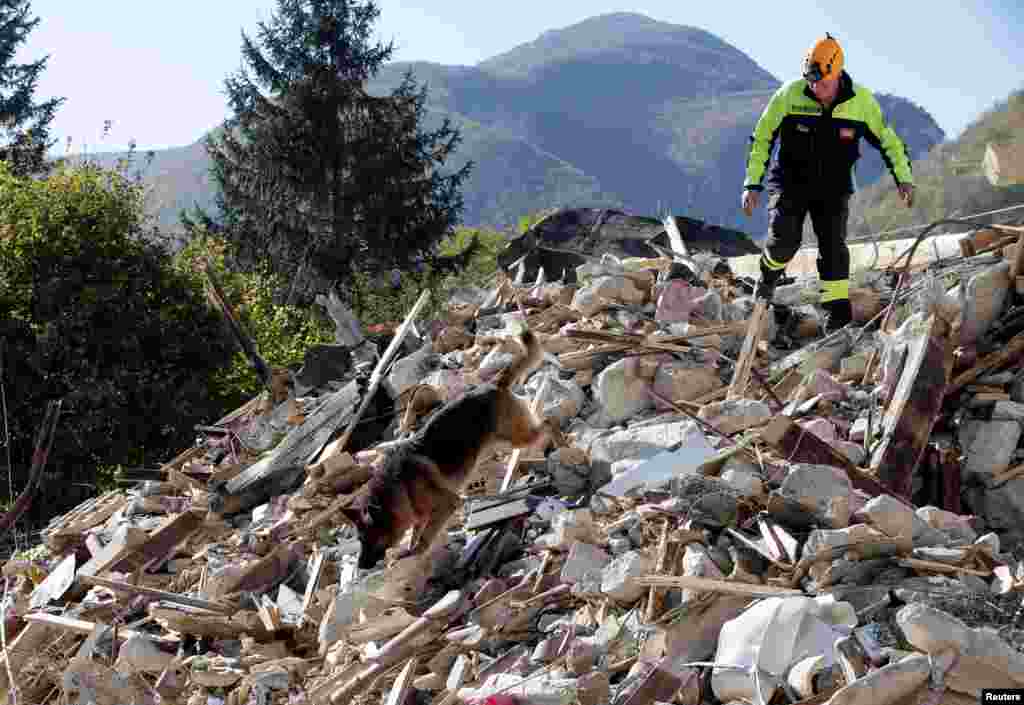 اٹلی کے وسطی علاقے میں اتوار کی صبح زلزلے کے&nbsp;شدید جھٹکے محسوس کیے گئے۔