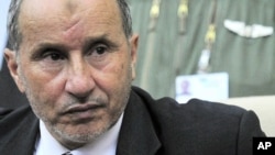 Mustafa Abdel Jalil, top rebel leader and chairman of the Libyan National Transitional Council, (file photo)