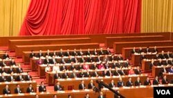李克强在中国人大宣誓就任第二任总理
