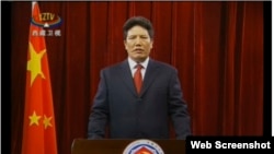 Chairman (governor) of Tibet Autonomous Region, Lobsang Gyaltsen.