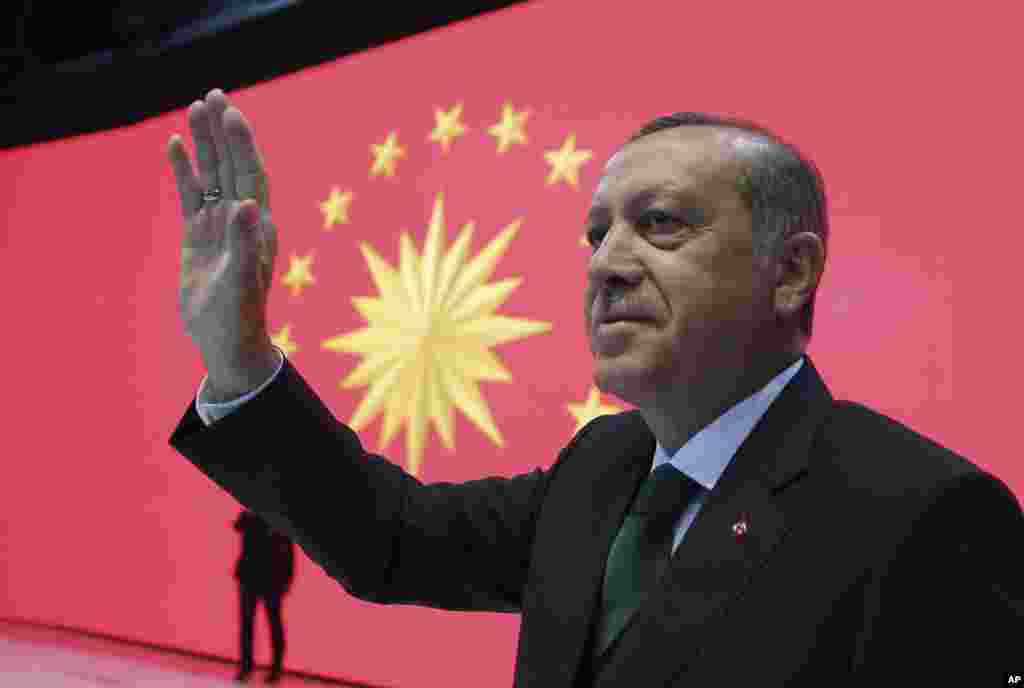Shugaban Turkiyya Recep Tayyip Erdogan&nbsp;