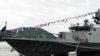유도탄 고속함 13번함 '한문식함' 해군 인도