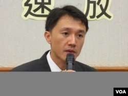 大赦国际台湾分会秘书长 杨宗澧 (美国之音张永泰拍摄)