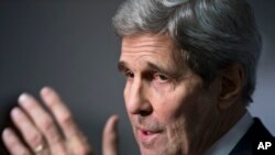 Menlu AS John Kerry (AP Photo/J. Scott Applewhite)